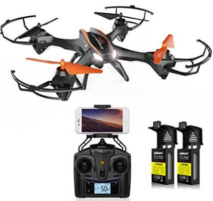 DBPower FPV Drone พร้อมกล้องข้อเสนอ Black Friday USA