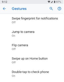 วิธีใช้ Google Pixel 3 Gestures