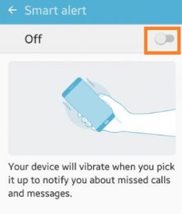 ปิดการใช้งานสมาร์ทแจ้งเตือน Android โทรศัพท์