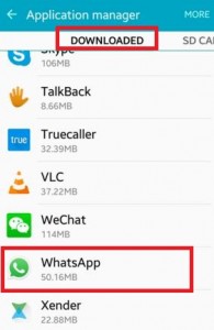 แตะที่ WhatsApp เพื่อปิดการแจ้งเตือนแบบพุช