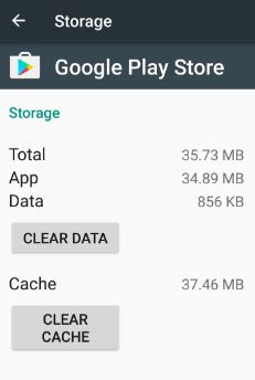 วิธีล้างแคช play store ในอุปกรณ์ Android 7.0