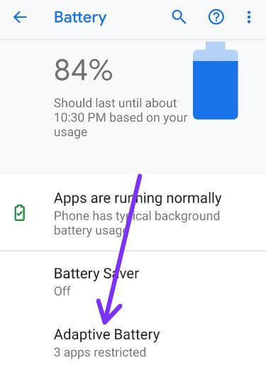 วิธีเปิด Adaptive Battery ใน Pixel 3, 3 XL, 3a, 3a XL