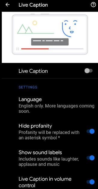 วิธีเปิดใช้งาน Live Caption Pixel 4 และ Pixel 4 XL