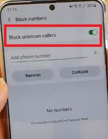 วิธีบล็อกหมายเลขบน Galaxy S20 Ultra, S20 Plus และ S20